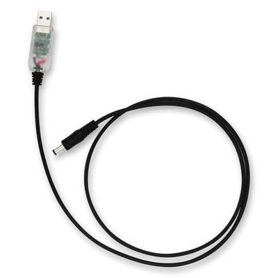 Convertisseur USB blanc 3A 2.1mm 5 Volt à 9 Volt pour câble de tension USB