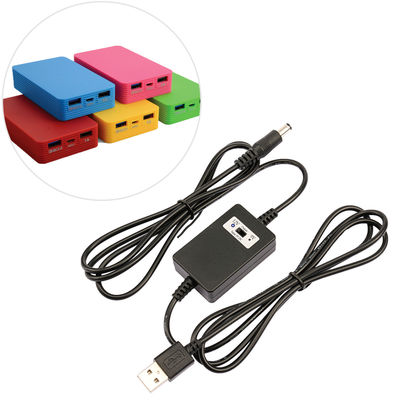 Câble convertisseur DC élévateur 5V à 12V 2A pour GPS de voiture, modem Wifi