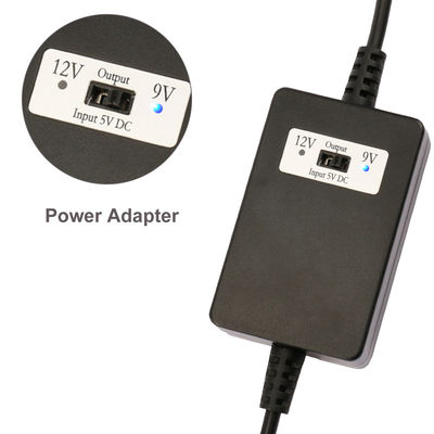 5V à 9V 12V convertisseur de puissance en courant continu câble USB pour la recharge du véhicule