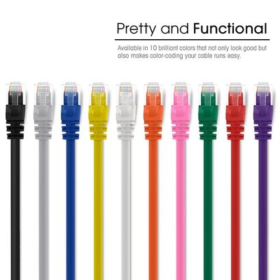 1m 2m 5m 4pairs 8pairs Cat5e câble réseau pour la communication Ethernet I