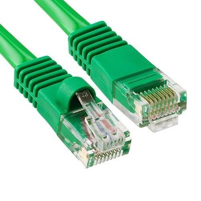 Câble Ethernet plat Cat6 1m LSZH blindé cordon de raccordement RJ45
