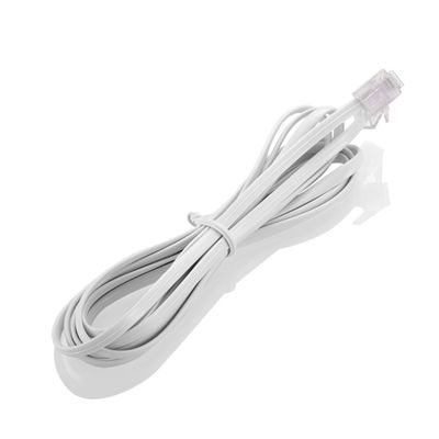 Le câble standard 4P4C 4P2C 6P2C 6P4C pour l'extension de téléphone 24AWG-28AWG