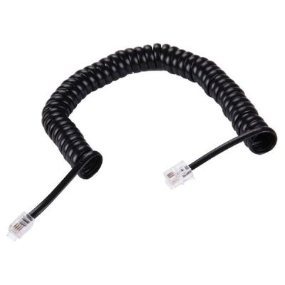 10M 2 paire 4 cœurs Téléphone plat câble de cuivre Téléphone fixe câble d'extension