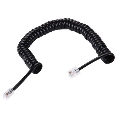 16MHz câble de ligne téléphonique enroulé câble de téléphone portable 24/26/28/30AWG