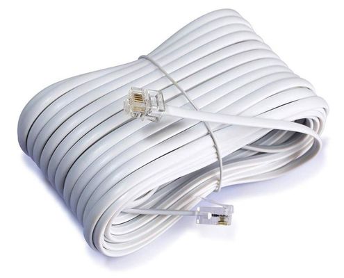 16MHz câble de ligne téléphonique enroulé câble de téléphone portable 24/26/28/30AWG