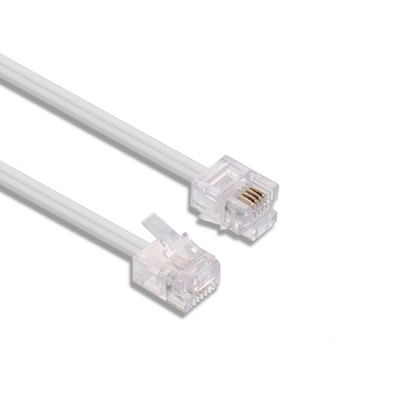 16MHz câble de ligne téléphonique enroulé câble de téléphone portable 24/26/28/30AWG