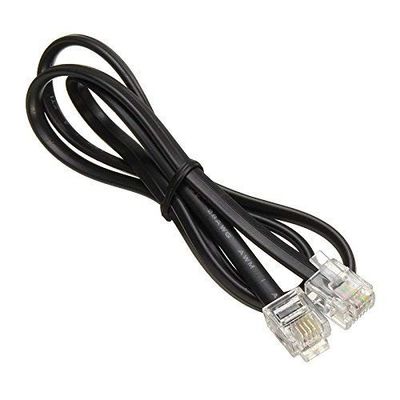 16 MHz câble téléphonique en spirale RJ9 RJ11 RJ12 ligne téléphonique enroulée 6P6P 6P4C 4P4C 4P2C