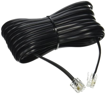 Rj12 6core Ul20251 câble de ligne téléphonique plat avec certification américaine