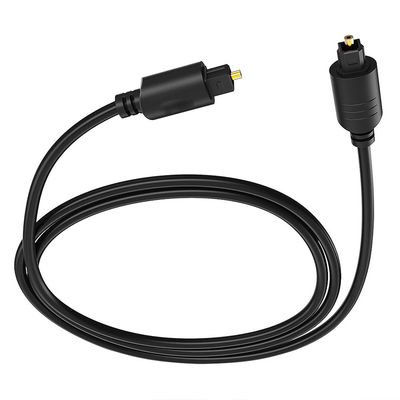 Rohs 5.1 câble audio Toslink à fibre optique numérique pour haut-parleur Hifi