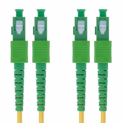 FTTH FTTB Sc à Sc Fibre Jumper 2 4 6Core Les conduites de patch de fibre blindée