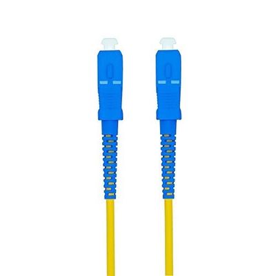 Cable à fibre optique simple à mode simple Cable à fibre optique simple à mode simple 10 pieds connecteur SC à SC