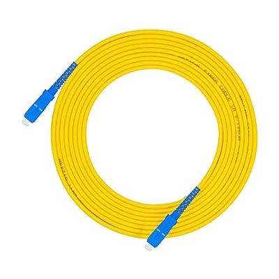 Cable à fibre optique simple à mode simple Cable à fibre optique simple à mode simple 10 pieds connecteur SC à SC