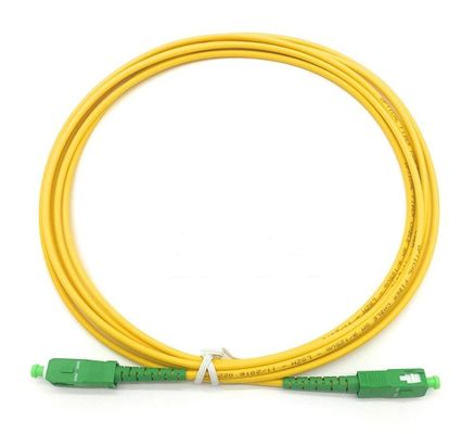 Cable à fibre optique simple à mode simple Cable à fibre optique simple à mode simple 10 pieds connecteur SC à SC
