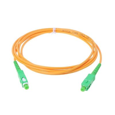 FTTH FTTB câble de fibre optique SC à SC câble de patch pour la transmission à longue distance