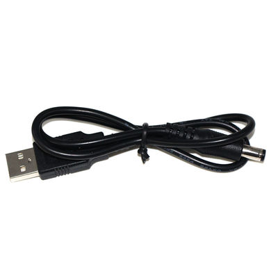 Câble USB A mâle vers connecteur barillet DC5521 24V 20AWG