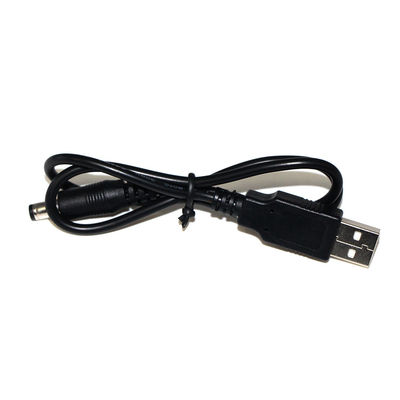 Câble USB A mâle vers connecteur barillet DC5521 24V 20AWG