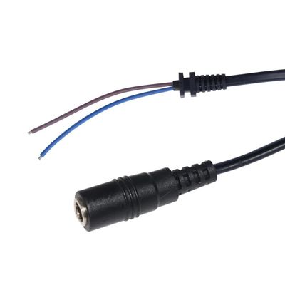 DC5521 câble d'alimentation 5,5x2,1 mm conducteur de cuivre en PVC