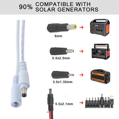 12V 24V câble d'extension CC 5.5x2.1mm 5.5x2.5mm câble d'alimentation CC féminin pour caméra de surveillance
