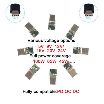 Chargement par câble USB C à DC 5521 pour moniteurs d'ordinateurs portables