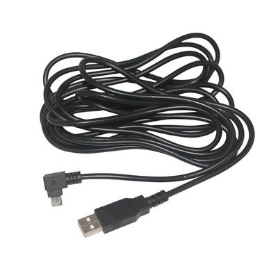 Cable de données micro-USB noir pour appareil photo et MP3 1m 1,5m