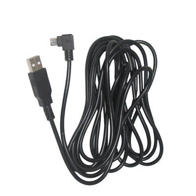 Cable de données micro-USB noir pour appareil photo et MP3 1m 1,5m