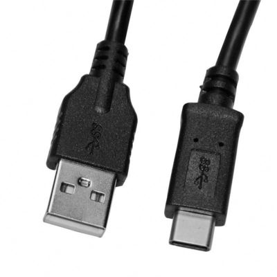 Cable de recharge rapide de type C à écran de film blanc/noir 1m/3m