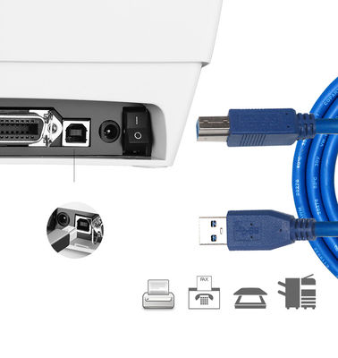 USB 3.0 câble de données de charge rapide mâle à B mâle