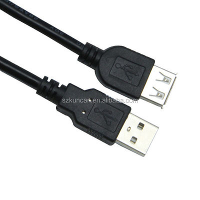 2725 28AWG/1PR 20AWG/2C câble de données USB mâle à femelle 2A personnalisable
