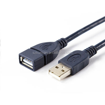 2725 28AWG/1PR 20AWG/2C câble de données USB mâle à femelle 2A personnalisable