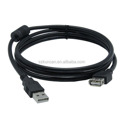 2725 28AWG/1PR 20AWG/2C câble de données USB mâle à femelle 2A personnalisable