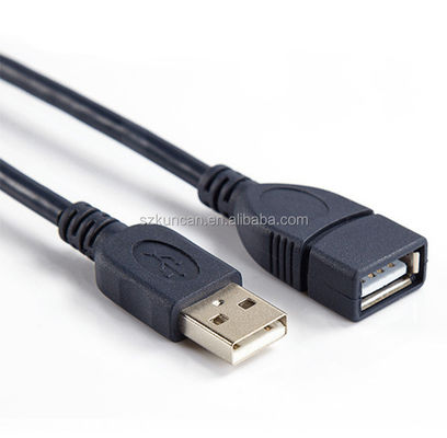 2725 28AWG/1PR 20AWG/2C câble de données USB mâle à femelle 2A personnalisable
