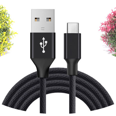 Cable micro USB V8 à haute vitesse de données et de recharge 1m 1,2m pour téléphone portable noir/blanc