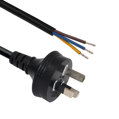Remplacement de prise d'extension de fil de moniteur LCD à bande avec bout ouvert et prise standard AU