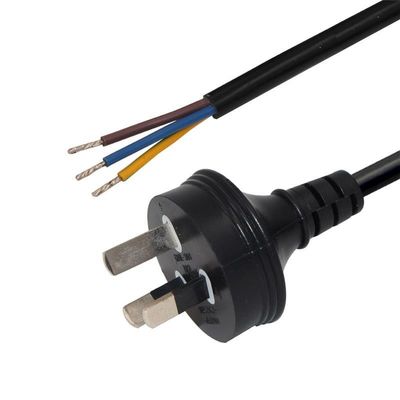 Remplacement de prise d'extension de fil de moniteur LCD à bande avec bout ouvert et prise standard AU