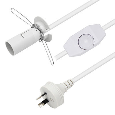 Cable H03VVh2-F 2G*0.75mm2 L'interrupteur de la lampe à sel et le câble d'alimentation E14