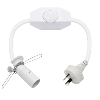 Cable H03VVh2-F 2G*0.75mm2 L'interrupteur de la lampe à sel et le câble d'alimentation E14