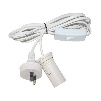 Cable H03VVh2-F 2G*0.75mm2 L'interrupteur de la lampe à sel et le câble d'alimentation E14