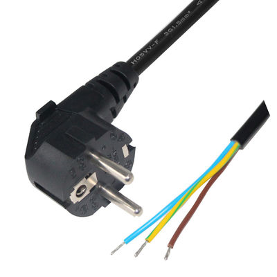 Cordon d'alimentation femelle UE certifié VDE 250V 10A H05VV-F