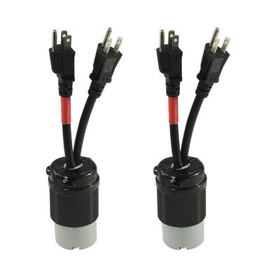 Appareil électroménager 1ft 14/3 NEMA L14-20C Cordon d'extension de connecteur avec certificat USA