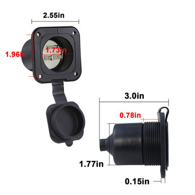 Cordon d'alimentation convertisseur étanche NEMA 5-15R 1M 15A 125V