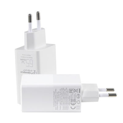 USB-C PD3.0 Insert aveugle 65w chargeur Gan Adapteur de chargeur murale