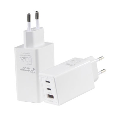 USB-C PD3.0 Insert aveugle 65w chargeur Gan Adapteur de chargeur murale
