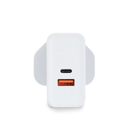 Chargeur murale de téléphone portable de type UK Plug Fast Type C 5V 9V 12V 3A 15V 2.6A PD 36W 45W