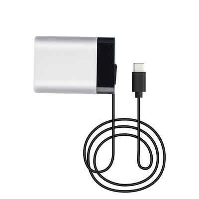 Chargeur d'ordinateur portable universel Iec C6 avec entrée de type C avec sortie de 45W et recharge rapide 3.0