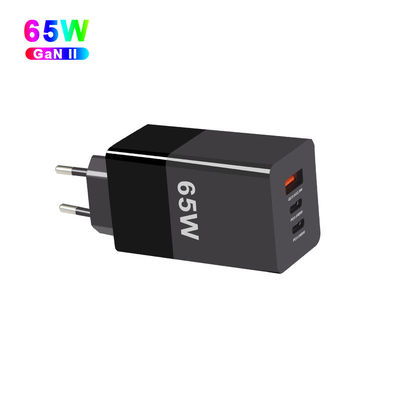 Téléphone Pd Voyage rapide Type-C USB C 65W Gan Chargeur Protection contre le surcourant