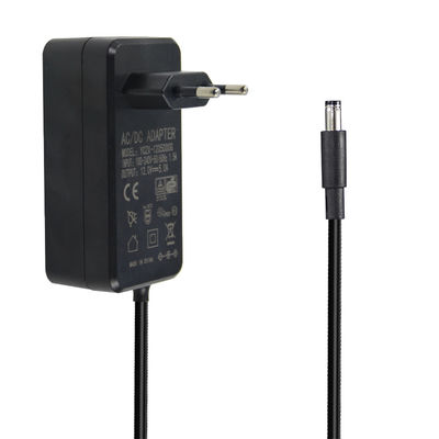 Adaptateur d'alimentation EU 12V 2.5A pour caméra de vidéosurveillance LED