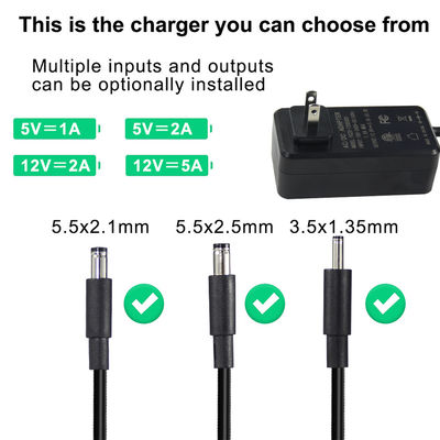 Adaptateur d'alimentation universel de 12V 1A 5A 3A