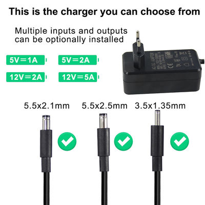 Adaptateur d'alimentation universel de 12V 1A 5A 3A