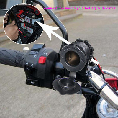 Adaptateur de chargeur de moto USB double 45W Entrée 12-24V