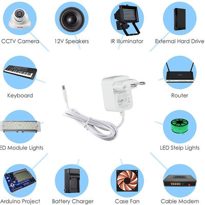Adaptateur d'alimentation de commutation européen monté sur le mur 5V 1A 2A 3A Eu